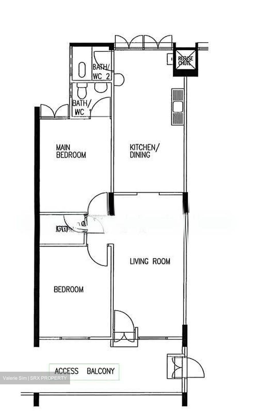 Blk 522 Bedok North Avenue 1 (Bedok), HDB 3 Rooms #589870101